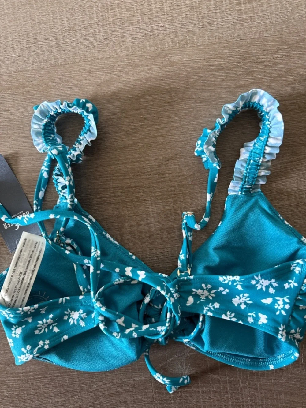 Hollister NWT  Floral Bikini Set - Teal/Blue Brand New With Tags! 🏷️